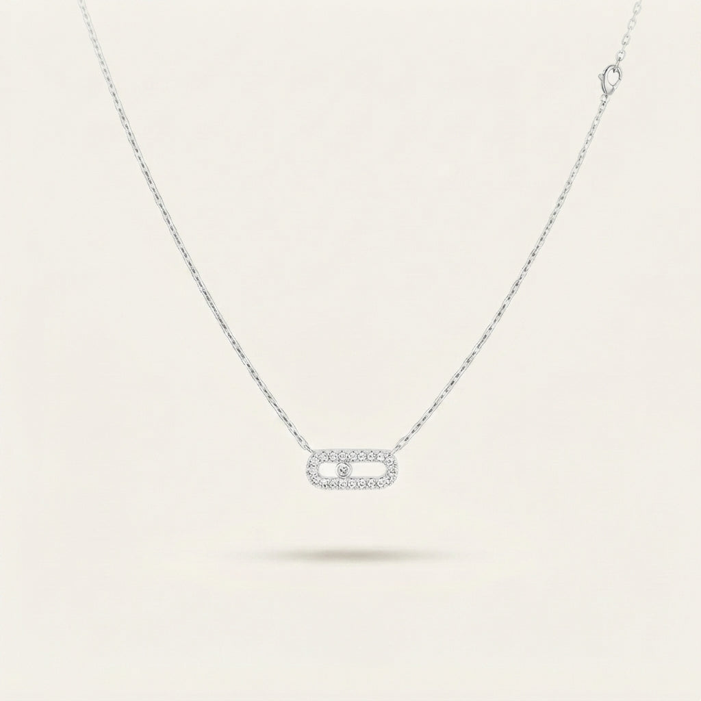 Collier Move Pavé Zircons