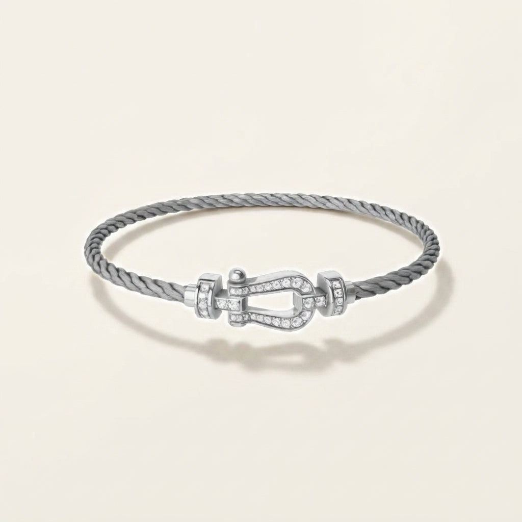 Bracelet Force Acier Argent