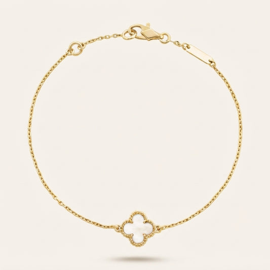Bracelet Trèfle Nacre 1 motifs