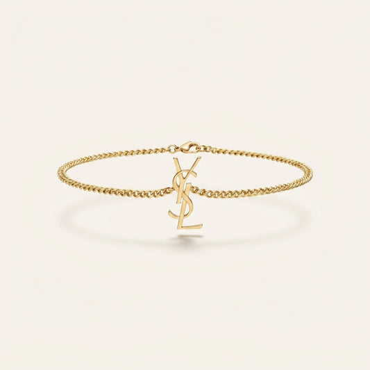 bracelet chaîne Saint Laurent (YSL)