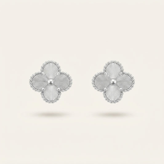 Boucles d'Oreilles Alhambra Argent
