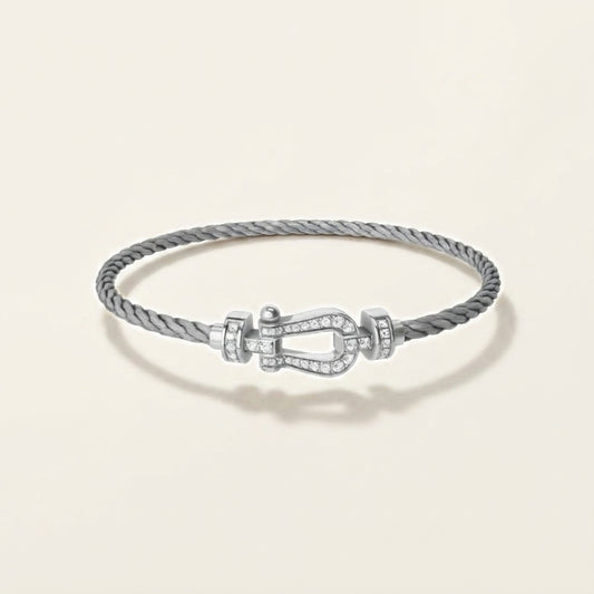 Bracelet Force Acier Argent